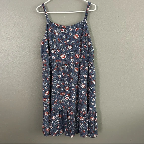 open lace back dress Old Navy White/Blue Gingham Dress